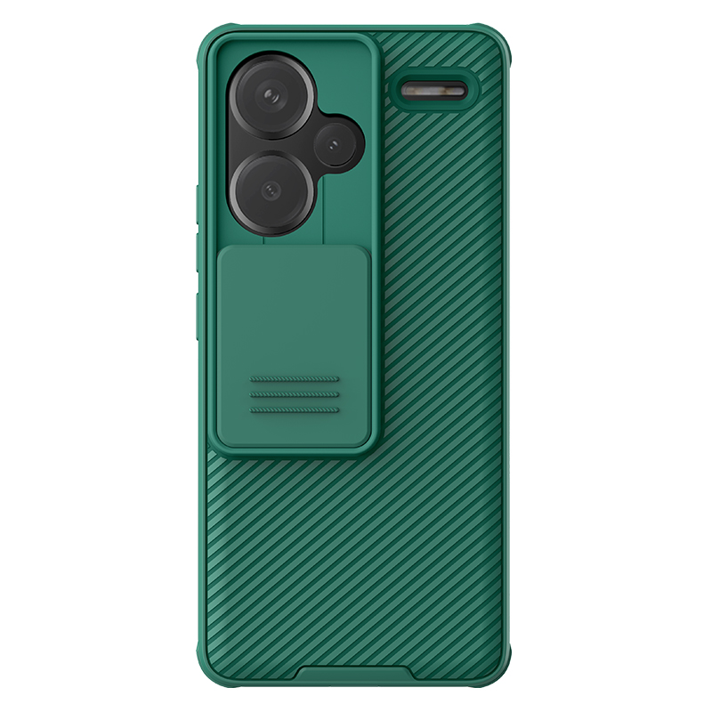 Redmi Note 13 Pro+ 5G твърд гръб със защита на камерата Nillkin зелен Redmi Note 13 Pro+ 5G твърд гръб със защита на камерата Nillkin зелен