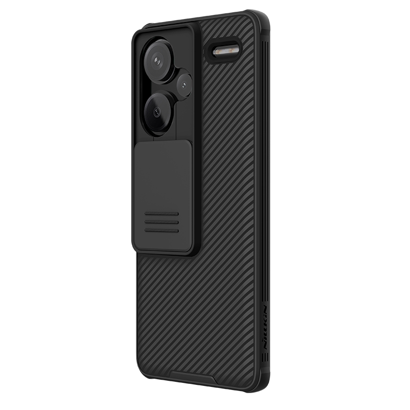 Redmi Note 13 Pro+ 5G твърд гръб със защита на камерата Nillkin черен Redmi Note 13 Pro+ 5G твърд гръб със защита на камерата Nillkin черен