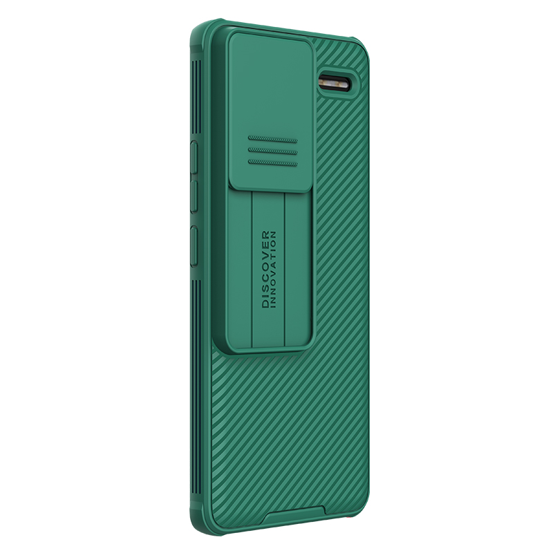 Redmi Note 13 Pro+ 5G твърд гръб със защита на камерата Nillkin зелен Redmi Note 13 Pro+ 5G твърд гръб със защита на камерата Nillkin зелен