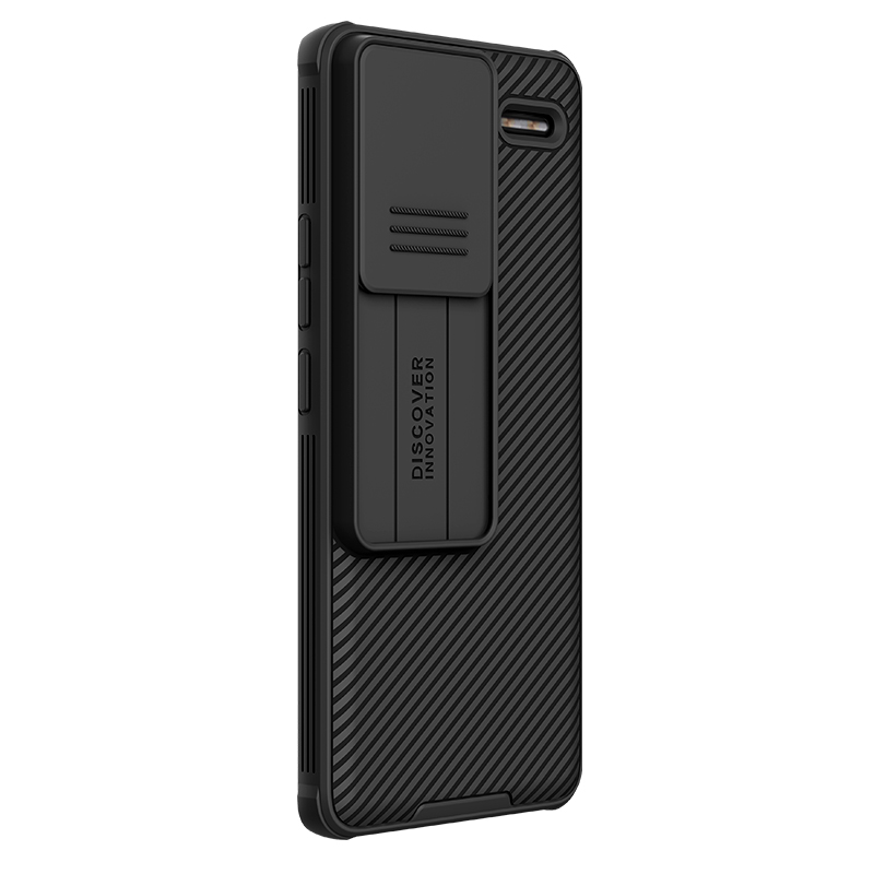 Redmi Note 13 Pro+ 5G твърд гръб със защита на камерата Nillkin черен Redmi Note 13 Pro+ 5G твърд гръб със защита на камерата Nillkin черен