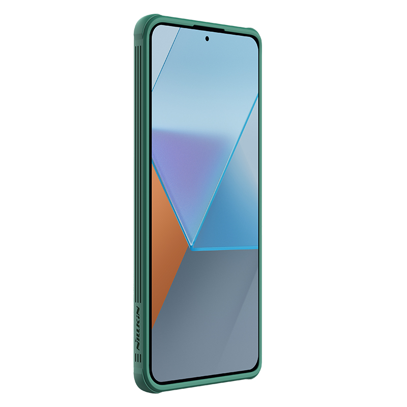 Redmi Note 13 Pro+ 5G твърд гръб със защита на камерата Nillkin зелен Redmi Note 13 Pro+ 5G твърд гръб със защита на камерата Nillkin зелен