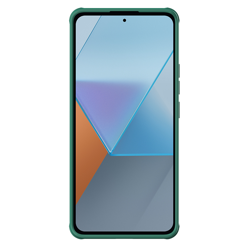 Redmi Note 13 Pro+ 5G твърд гръб със защита на камерата Nillkin зелен Redmi Note 13 Pro+ 5G твърд гръб със защита на камерата Nillkin зелен