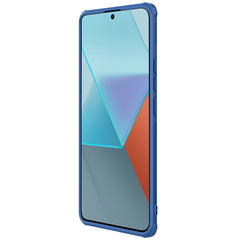 Redmi Note 13 Pro+ 5G калъф твърд гръб Nillkin син Redmi Note 13 Pro+ 5G калъф твърд гръб Nillkin син