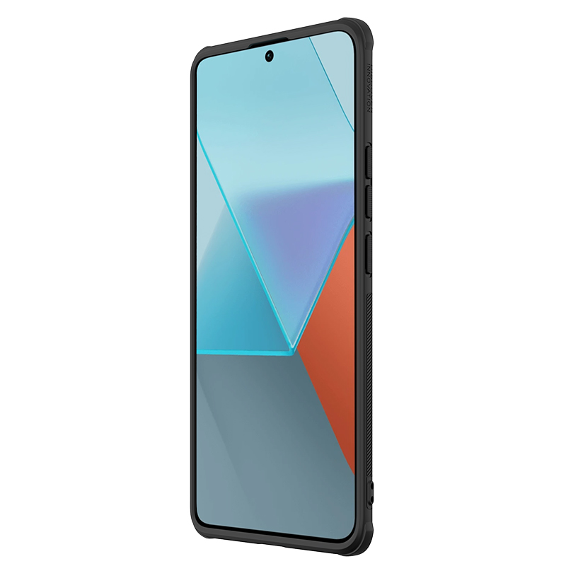 Redmi Note 13 Pro+ 5G калъф твърд гръб Nillkin черен Redmi Note 13 Pro+ 5G калъф твърд гръб Nillkin черен