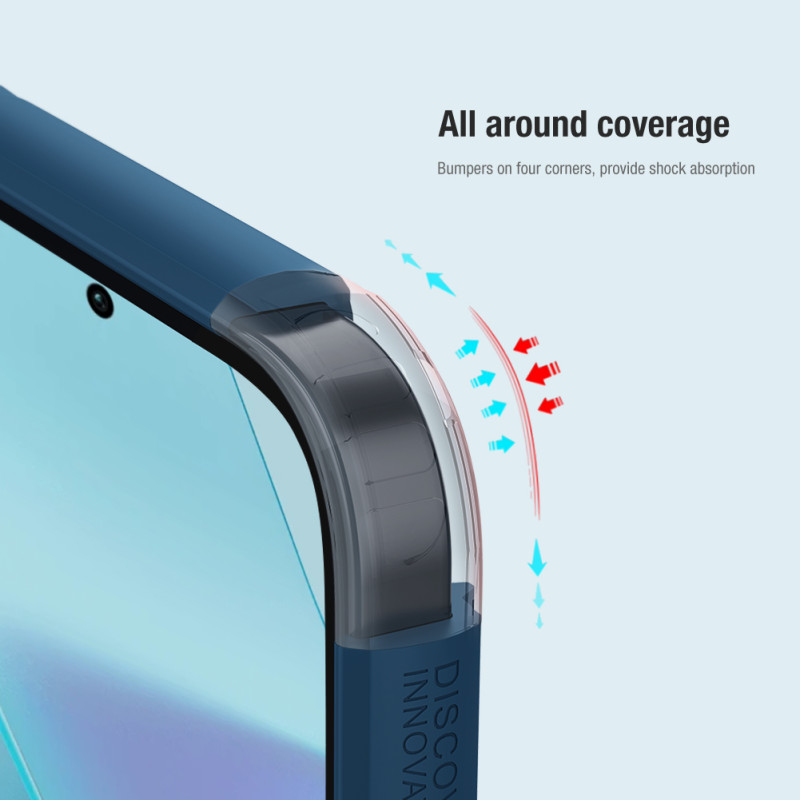 Redmi Note 13 Pro+ 5G калъф твърд гръб Nillkin черен Redmi Note 13 Pro+ 5G калъф твърд гръб Nillkin черен