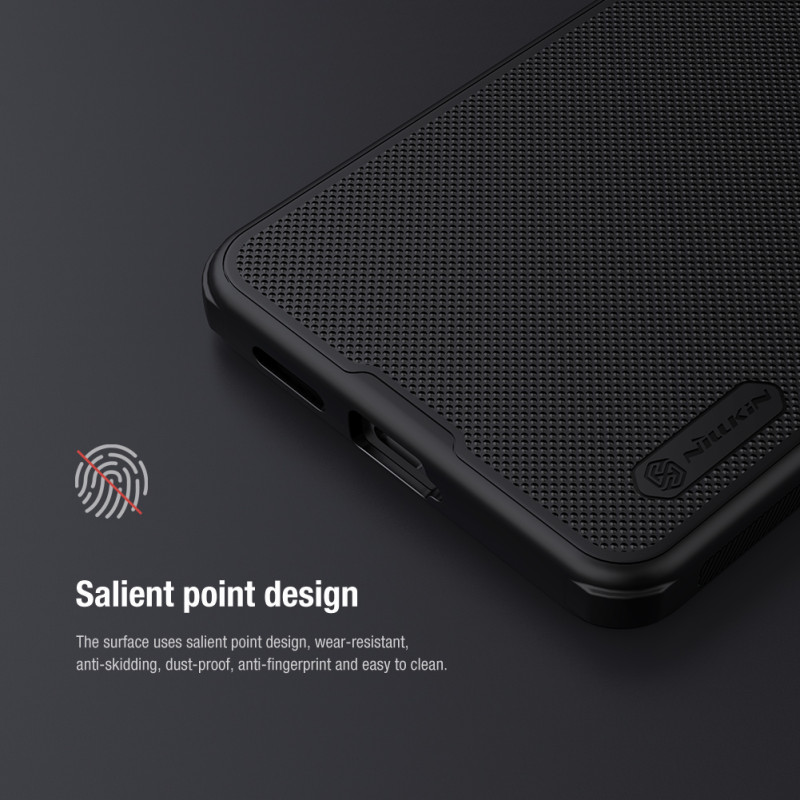 POCO X6 5G калъф твърд гръб Nillkin черен POCO X6 5G калъф твърд гръб Nillkin черен
