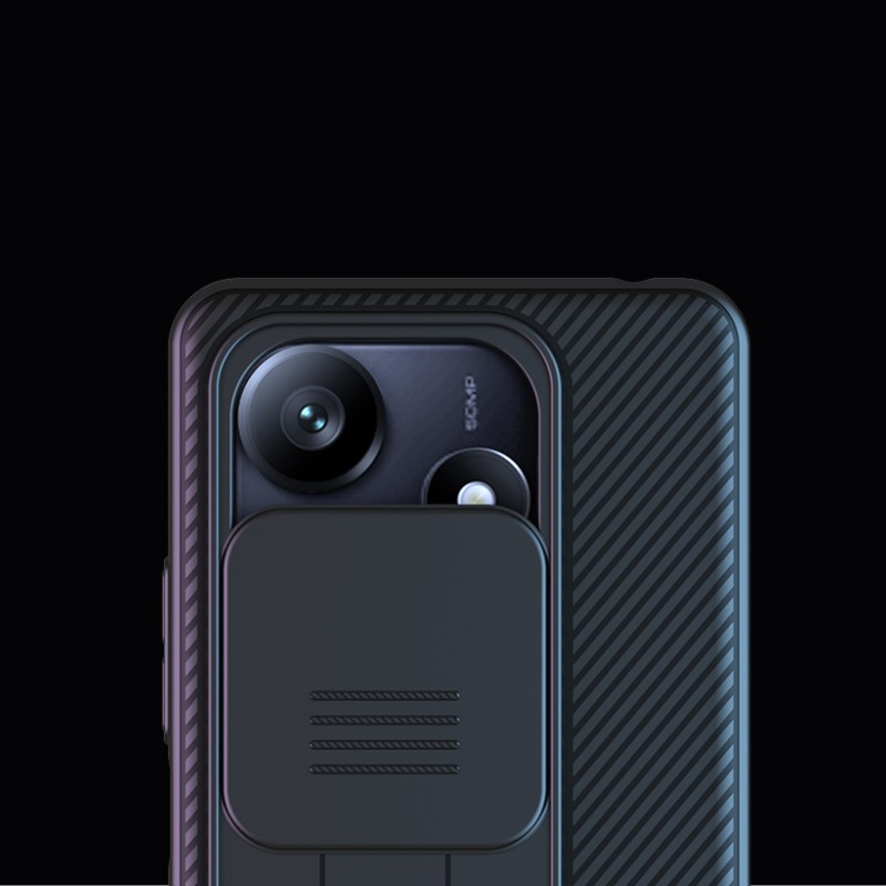 Redmi Note 14 5G твърд гръб със защита на камерата Nillkin черен