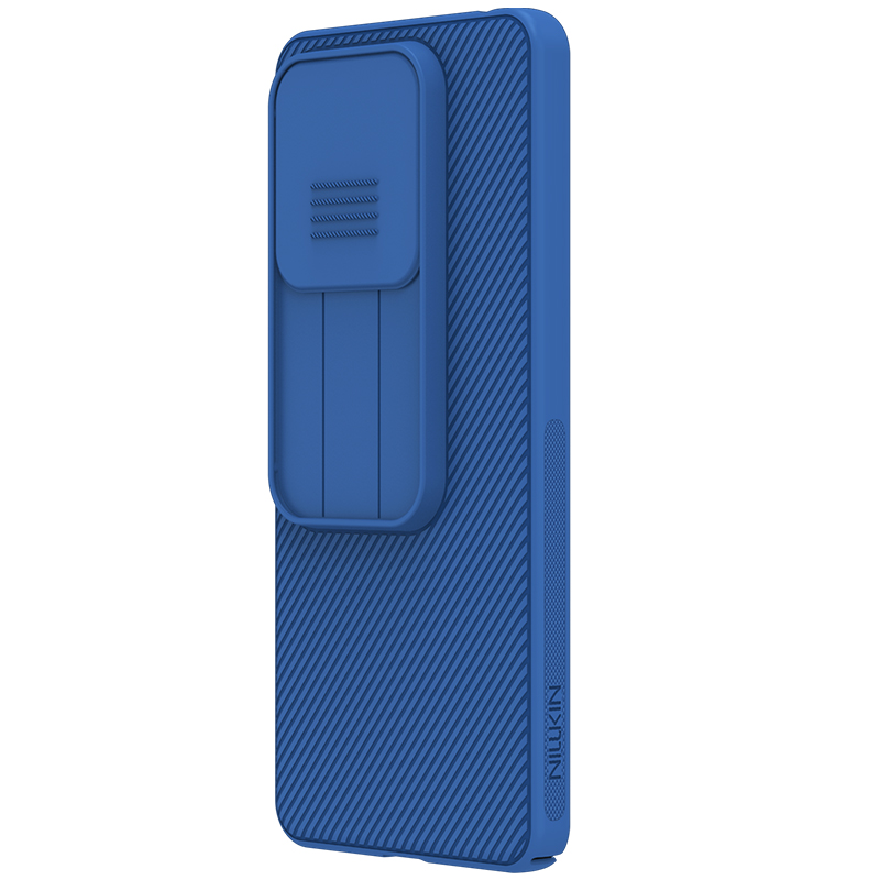Redmi Note 14 5G твърд гръб със защита на камерата Nillkin син