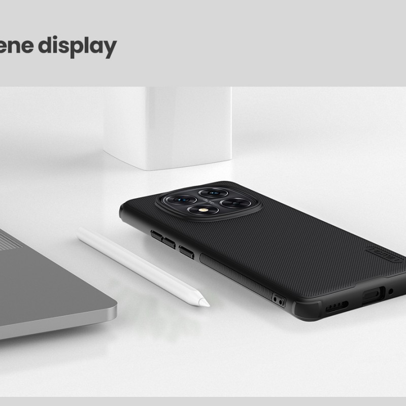 Redmi Note 14 Pro+ 5G калъф твърд гръб Nillkin черен