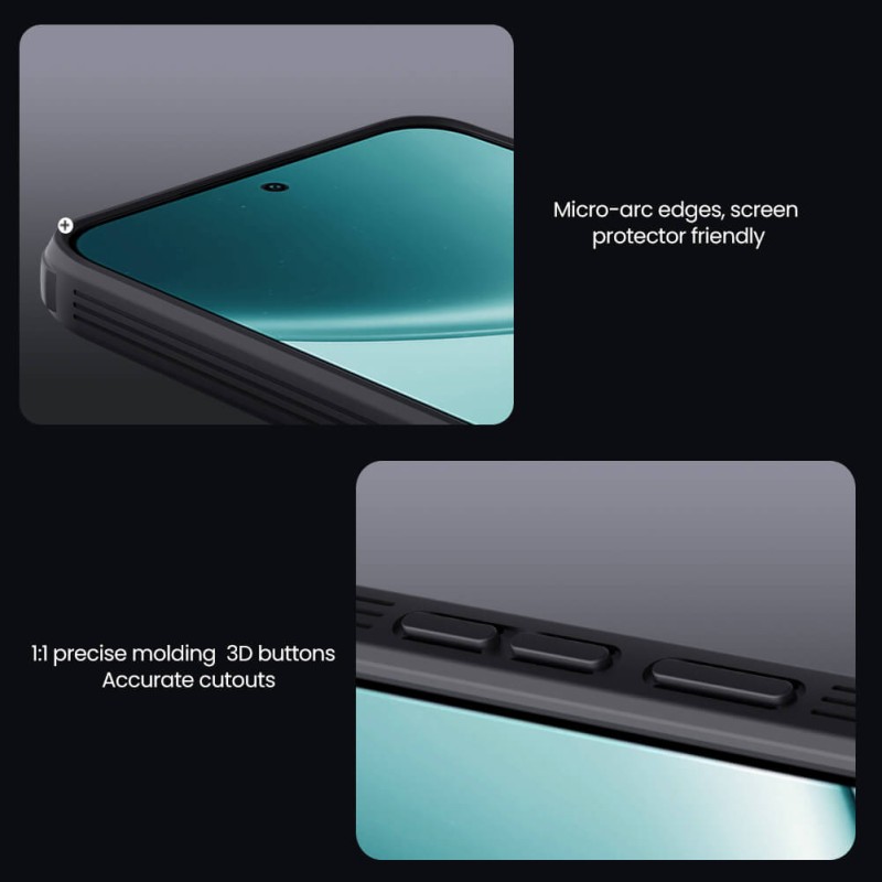 Redmi Note 15 Pro 5G твърд гръб със защита на камерата Nillkin черен