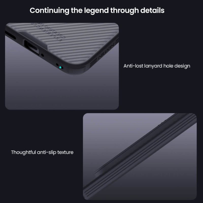 Redmi Note 15 Pro 5G твърд гръб със защита на камерата Nillkin прозрачно черен