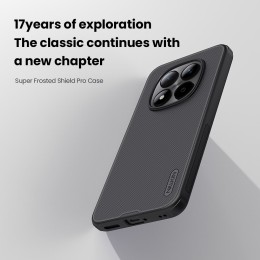 Redmi Note 15 Pro+ / Poco M8 Pro 5G калъф твърд гръб Nillkin черен