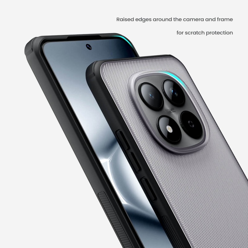 Redmi Note 15 Pro 5G калъф твърд гръб Nillkin прозрачно черен