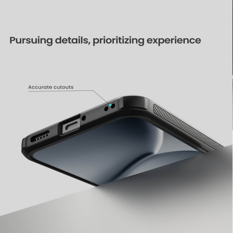 Redmi Note 15 Pro 5G калъф твърд гръб Nillkin прозрачно черен