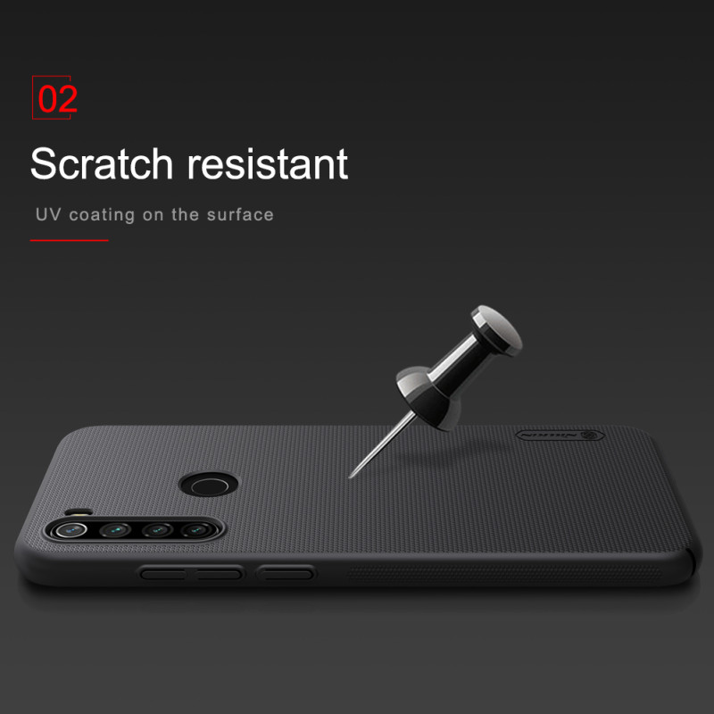 Redmi Note 8T калъф твърд гръб Nillkin Черен Redmi Note 8T калъф твърд гръб Nillkin Черен