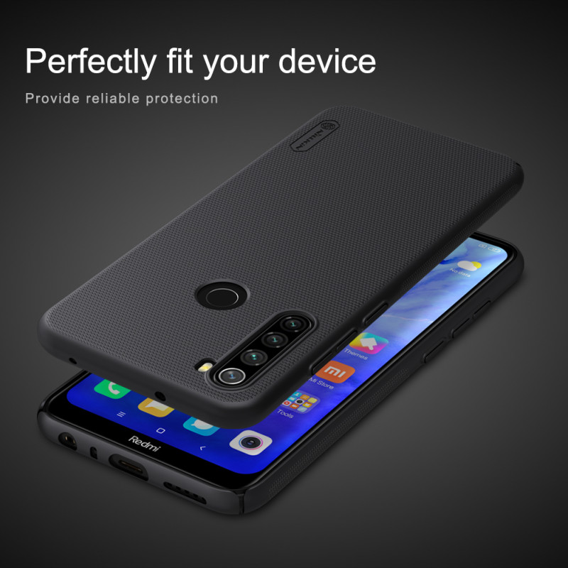 Redmi Note 8T калъф твърд гръб Nillkin Черен Redmi Note 8T калъф твърд гръб Nillkin Черен