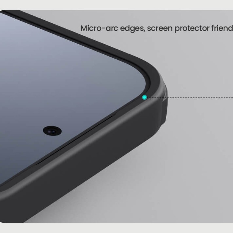 Xiaomi 17 магнитен калъф твърд гръб Nillkin черен