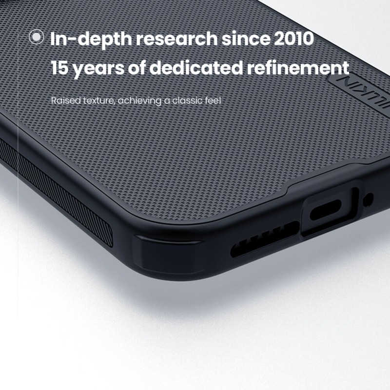 Xiaomi 17 магнитен калъф твърд гръб Nillkin черен