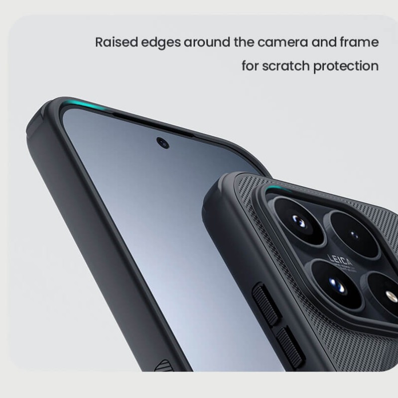 Xiaomi 17 магнитен калъф твърд гръб Nillkin черен