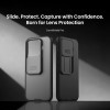 Xiaomi 17T твърд гръб със защита на камерата черен