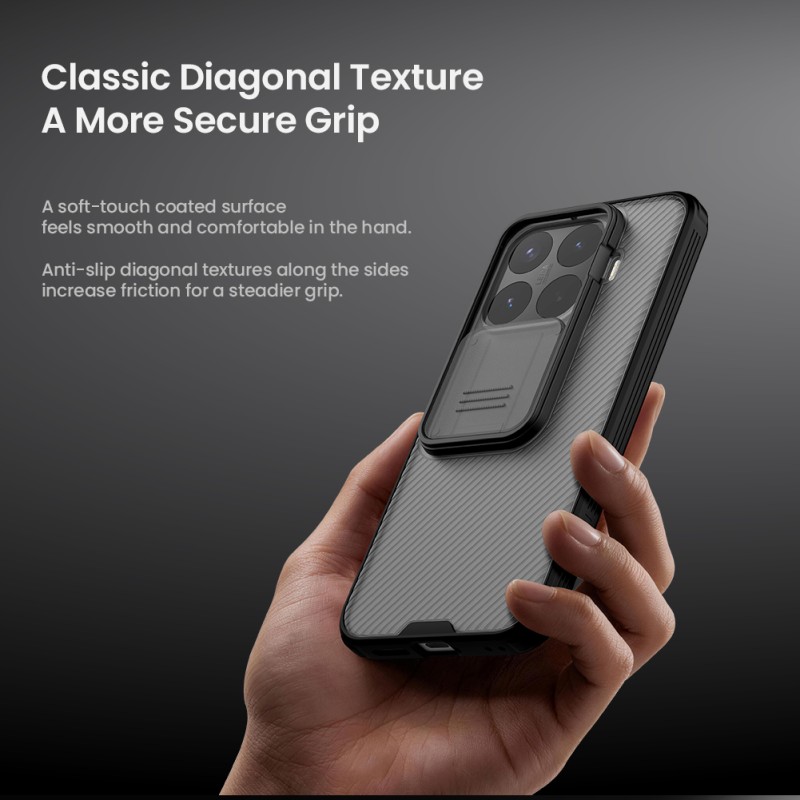 Xiaomi 17T твърд гръб със защита на камерата черен