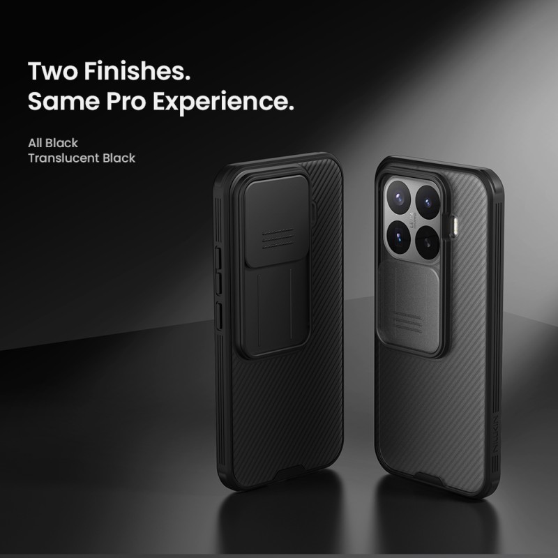 Xiaomi 17T твърд гръб със защита на камерата черен