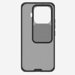 Xiaomi 17T твърд гръб със защита на камерата прозрачно черен