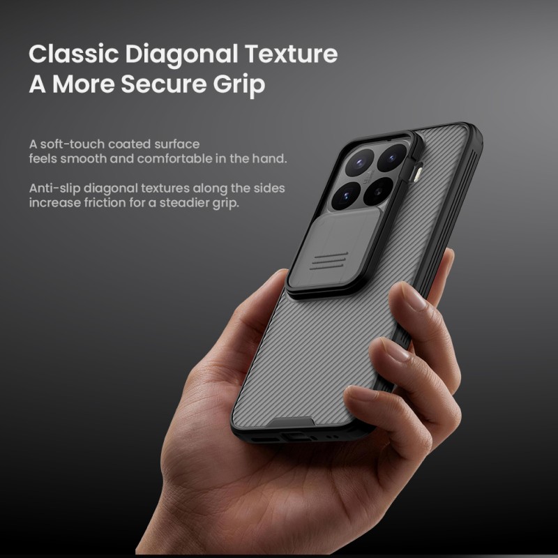 Xiaomi 17T Pro твърд гръб със защита на камерата черен