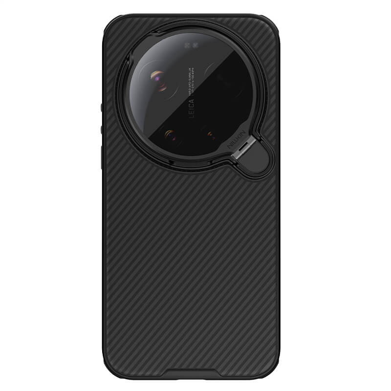 Xiaomi 17 Ultra твърд гръб със защита на камерата Nillkin черен