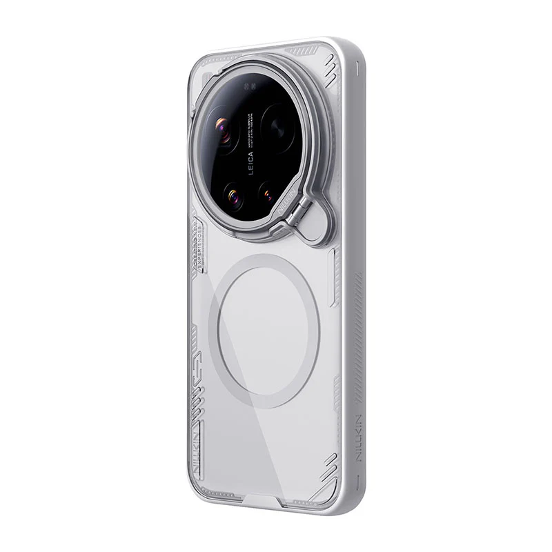 Xiaomi 17 Ultra Iceblade Prop магнитен прозрачен твърд гръб сив
