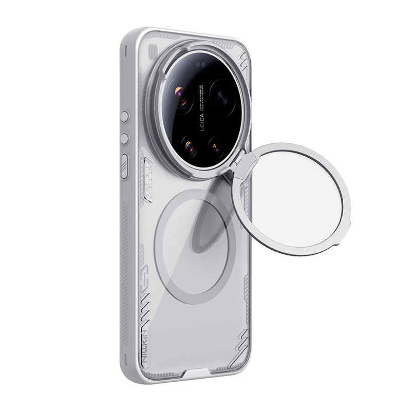 Xiaomi 17 Ultra Iceblade Prop магнитен прозрачен твърд гръб сив