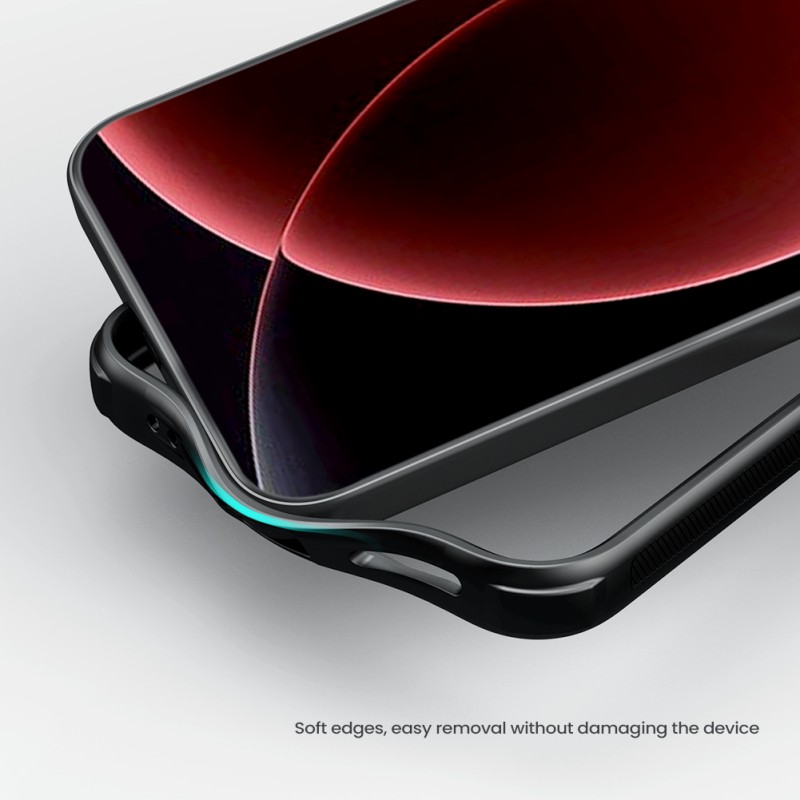 Xiaomi 17 Ultra магнитен калъф твърд гръб Nillkin прозрачно черен