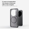 Xiaomi 17 Ultra магнитен калъф твърд гръб Nillkin прозрачно черен