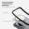 Xiaomi 17 Ultra магнитен калъф твърд гръб Nillkin прозрачно черен