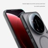 Xiaomi 17 Ultra магнитен калъф твърд гръб Nillkin прозрачно черен