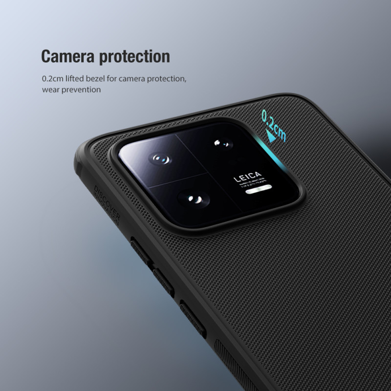 Xiaomi 13 калъф твърд гръб Nillkin черен Xiaomi 13 калъф твърд гръб Nillkin черен