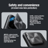 Xiaomi 14 Pro магнитен кожен калъф със защита на камерата черен Xiaomi 14 Pro магнитен кожен калъф със защита на камерата черен