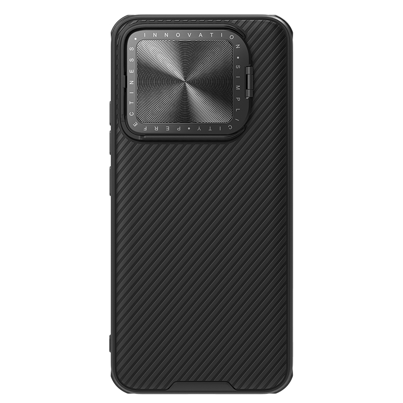 Xiaomi 14 Pro магнитен твърд гръб със защита на камерата черен