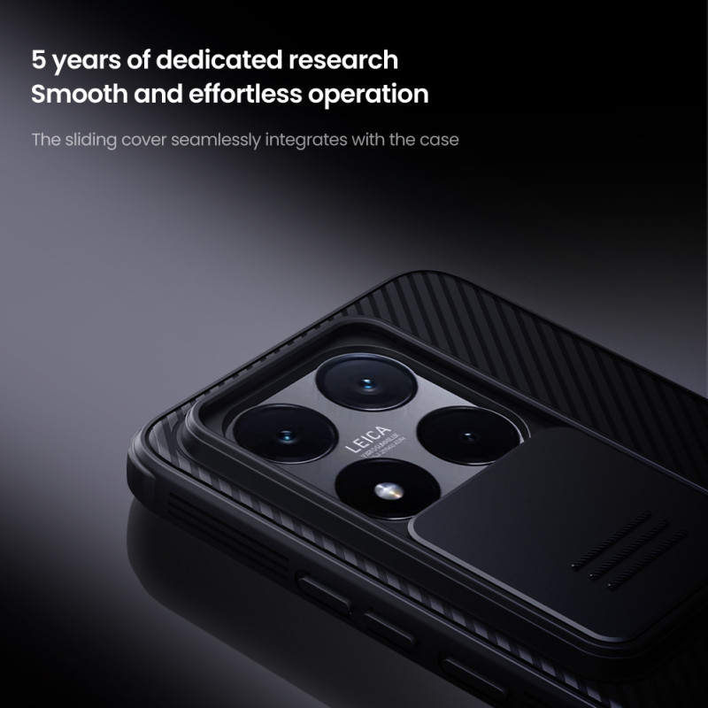 Xiaomi 14T твърд гръб със защита на камерата Nillkin син Xiaomi 14T твърд гръб със защита на камерата Nillkin син