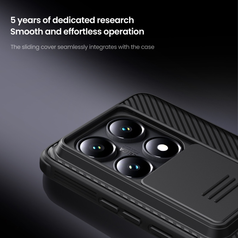 Xiaomi 14T Pro твърд гръб със защита на камерата Nillkin черен Xiaomi 14T Pro твърд гръб със защита на камерата Nillkin черен