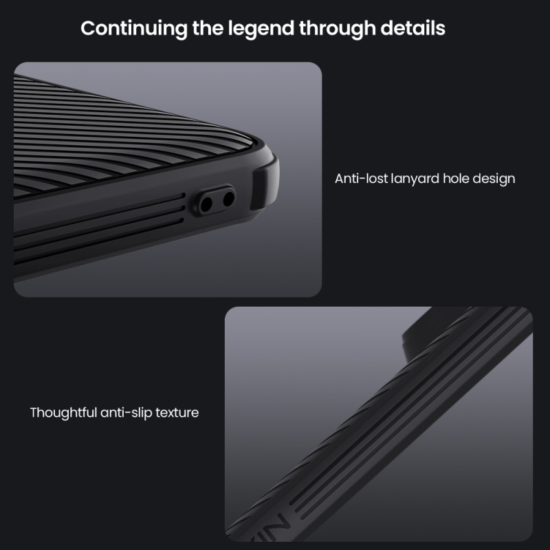 Xiaomi 14T Pro твърд гръб със защита на камерата Nillkin черен Xiaomi 14T Pro твърд гръб със защита на камерата Nillkin черен