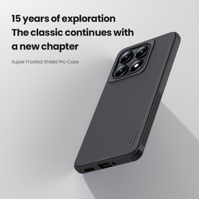 Xiaomi 14T Pro магнитен калъф твърд гръб Nillkin черен Xiaomi 14T Pro магнитен калъф твърд гръб Nillkin черен