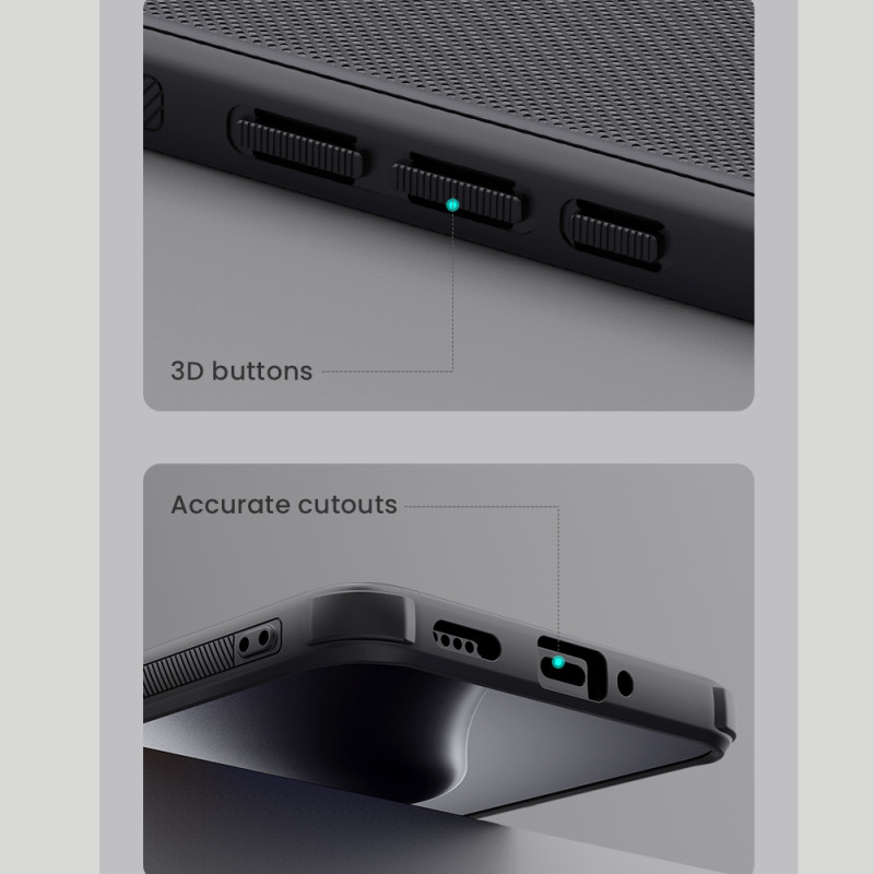 Xiaomi 14T Pro калъф твърд гръб Nillkin черен Xiaomi 14T Pro калъф твърд гръб Nillkin черен