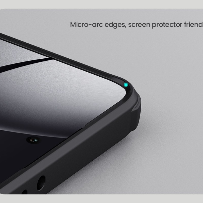 Xiaomi 14T магнитен калъф твърд гръб Nillkin черен