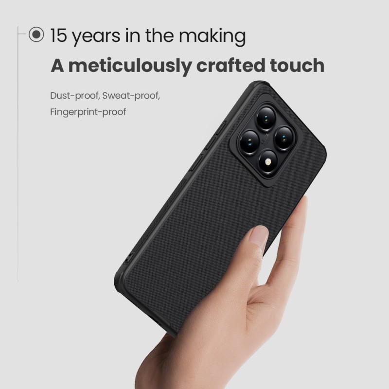 Xiaomi 14T магнитен калъф твърд гръб Nillkin черен