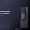 Xiaomi 15T твърд гръб със защита на камерата Nillkin прозрачно черен
