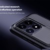 Xiaomi 15T твърд гръб със защита на камерата Nillkin прозрачно черен