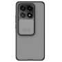 Xiaomi 15T твърд гръб със защита на камерата Nillkin прозрачно черен