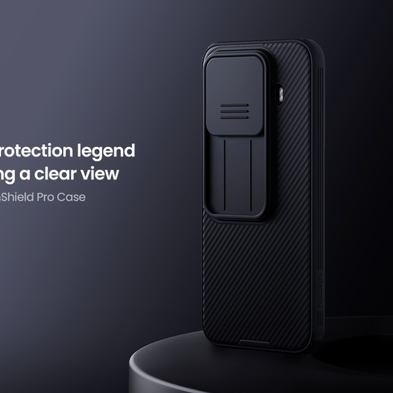 Xiaomi 15T Pro твърд гръб със защита на камерата Nillkin черен