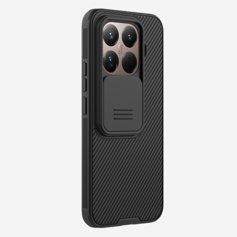 Xiaomi 15T Pro твърд гръб със защита на камерата Nillkin черен